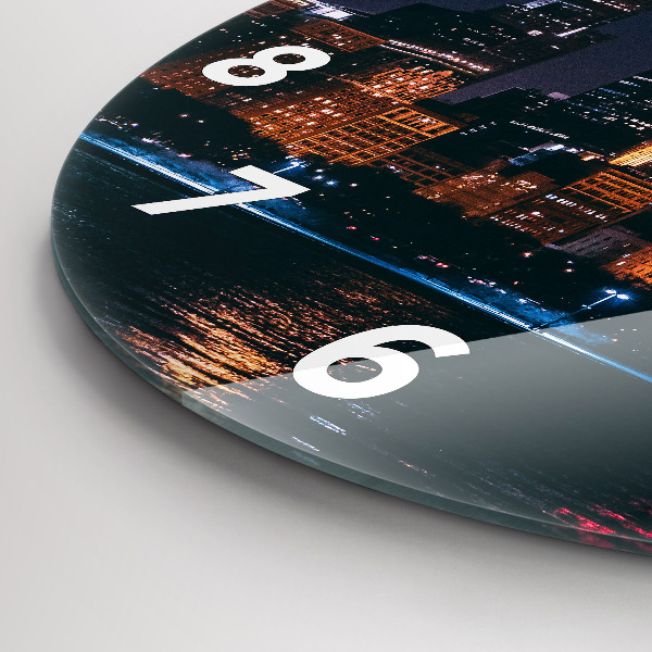 hodiny na skle Krajina Chicaga