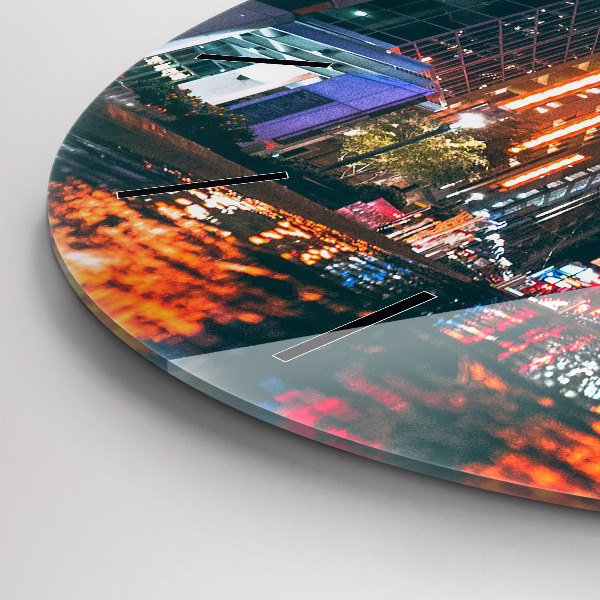 hodiny na skle Hotel v Houstonu