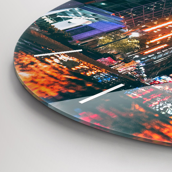 hodiny na skle Hotel v Houstonu