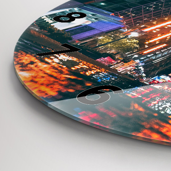 hodiny na skle Hotel v Houstonu