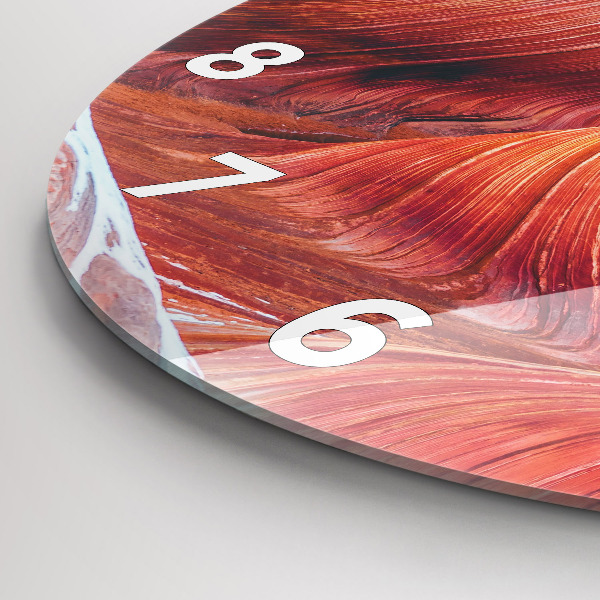hodiny na skle Malebný Grand Canyon