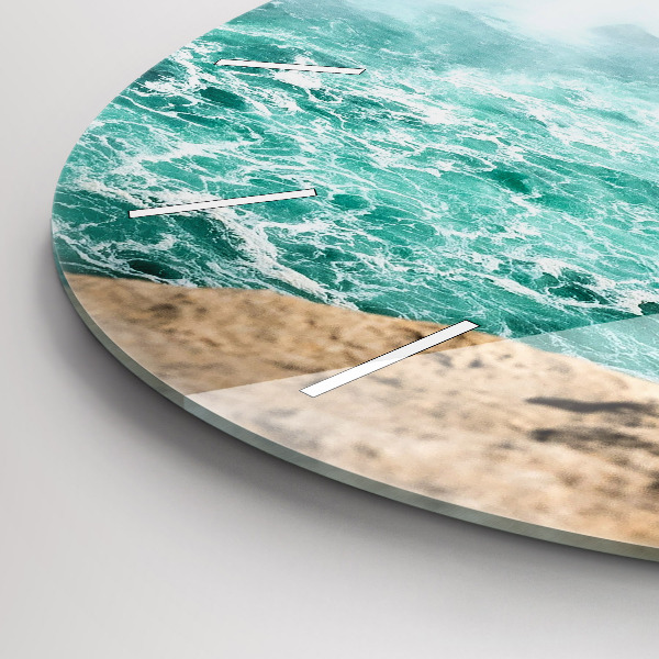 hodiny na skle Loď a Niagara