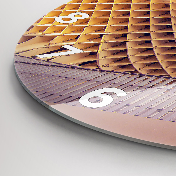 hodiny na skle Vyhlídka v Seville