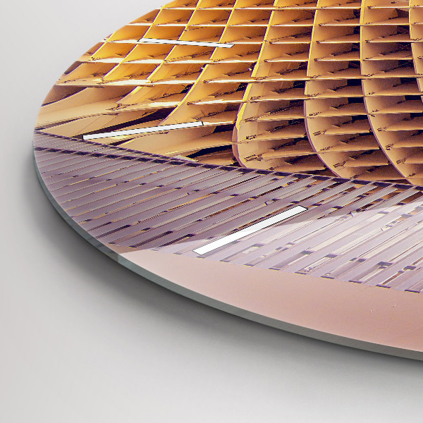 hodiny na skle Vyhlídka v Seville