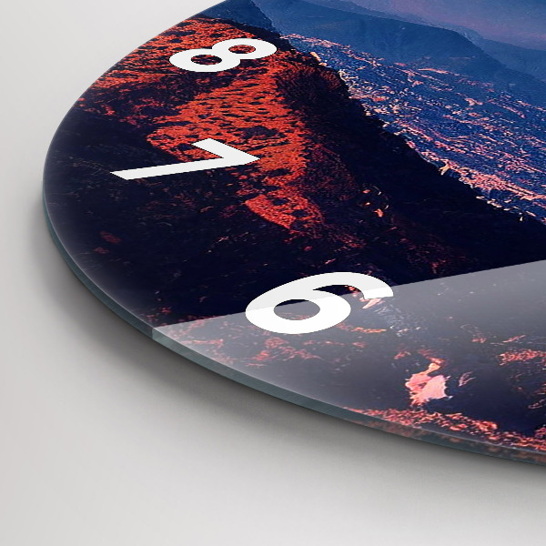 hodiny na skle Hory v San Antoniu USA