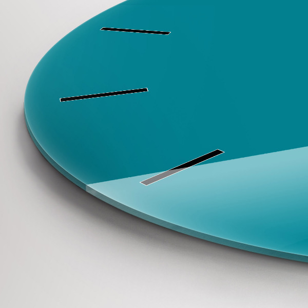 hodiny na skle Mořská