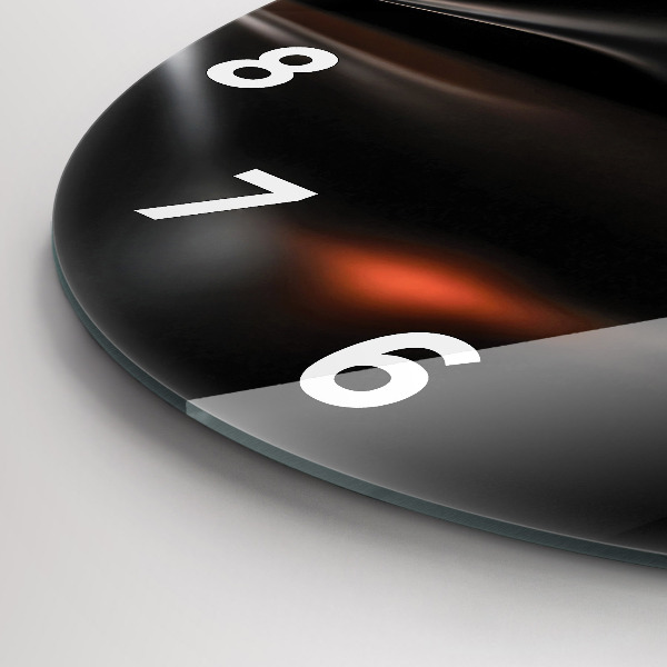 hodiny na skle Abstraktní