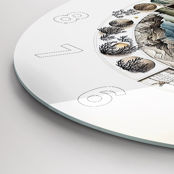 hodiny na skle Hodiny astronomie