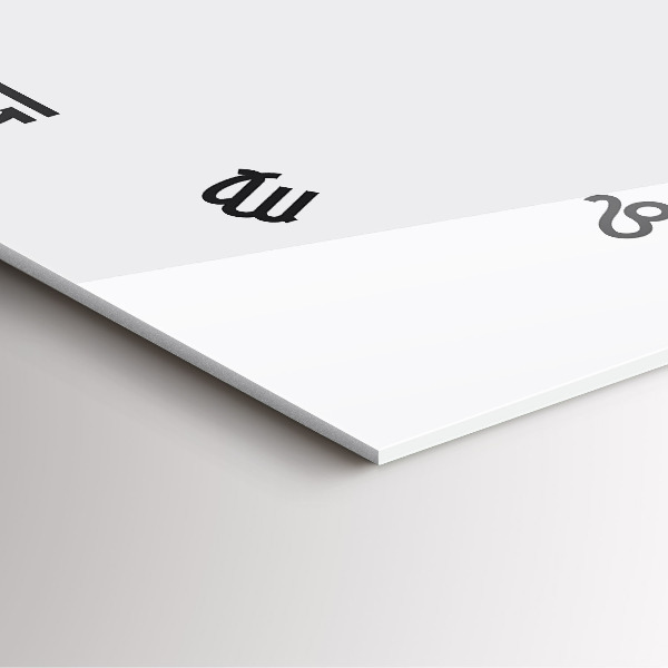 Skleněné nástěnné hodiny Minimalistické zvěrokruhy